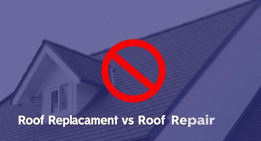 Roof Replacement vs Roof Repair