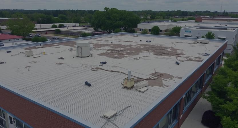 Commercial Roof Repair vs Replacement.